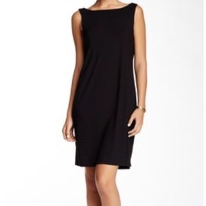 Eileen Fisher boatneck dress reversible NWT